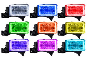 Dodge Ram Headlight Halo Kit - ORACLE Lighting - ColorSHIFT w/ Simple Controller - `94-`01